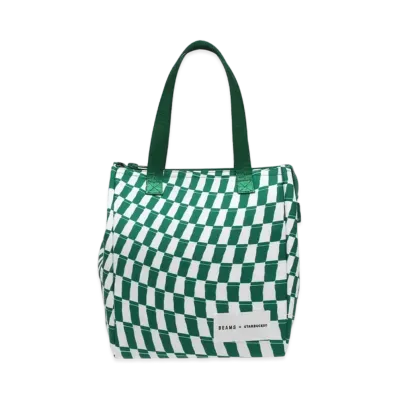 BEAMS x STARBUCKS Cooler Bag S "Checker"