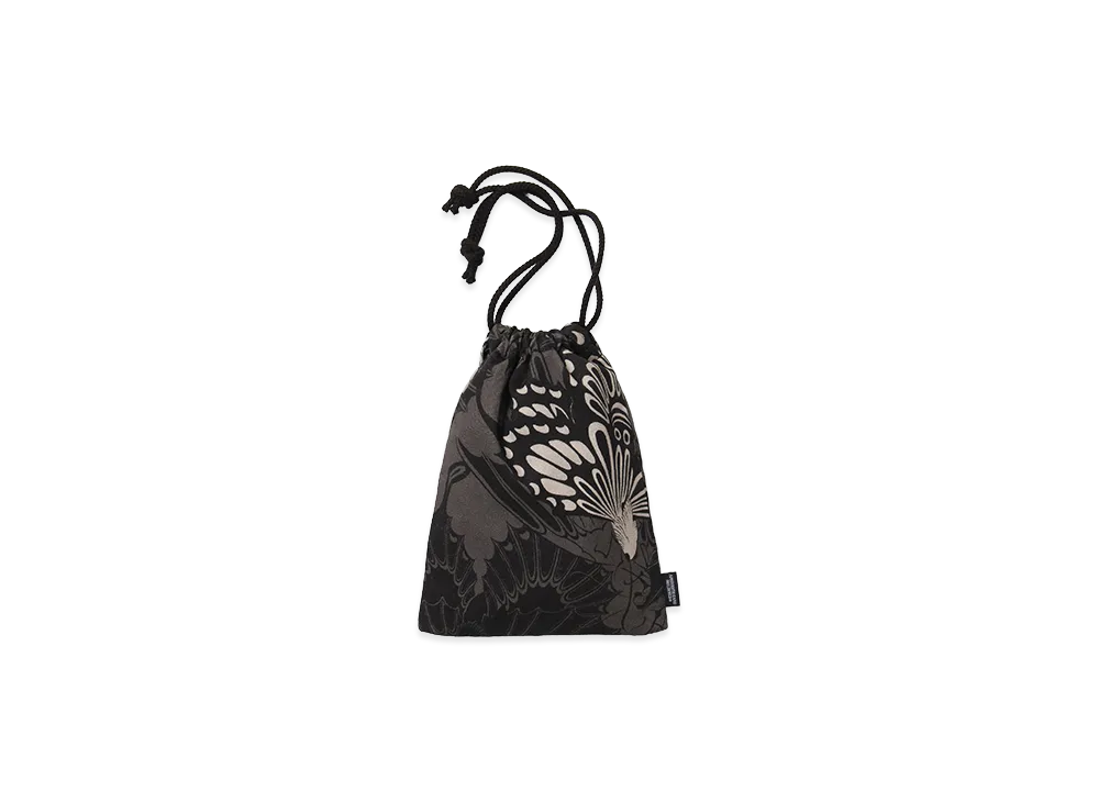 APHRODITEGANG GAKKIN x BUDSPOOL Drawstring Bag "Black"