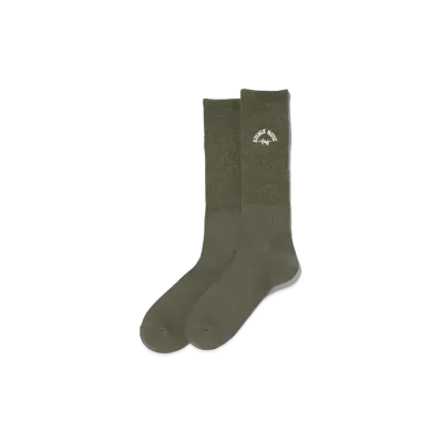 GU x UNDERCOVER Socks "Olive"