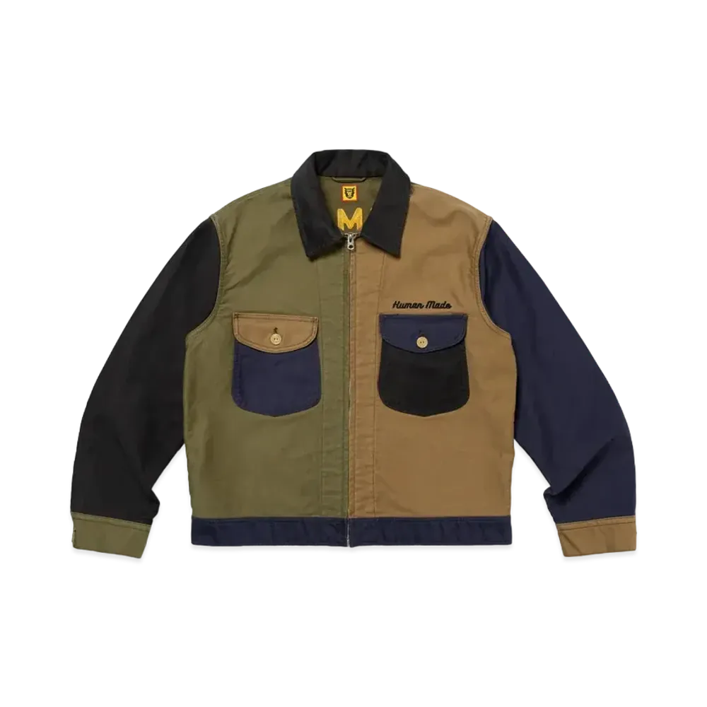 HUMAN MADE Zip-Up Work Jacket "Navy"