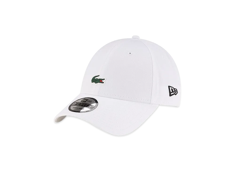 NEW ERA x LACOSTE 9Forty "White"