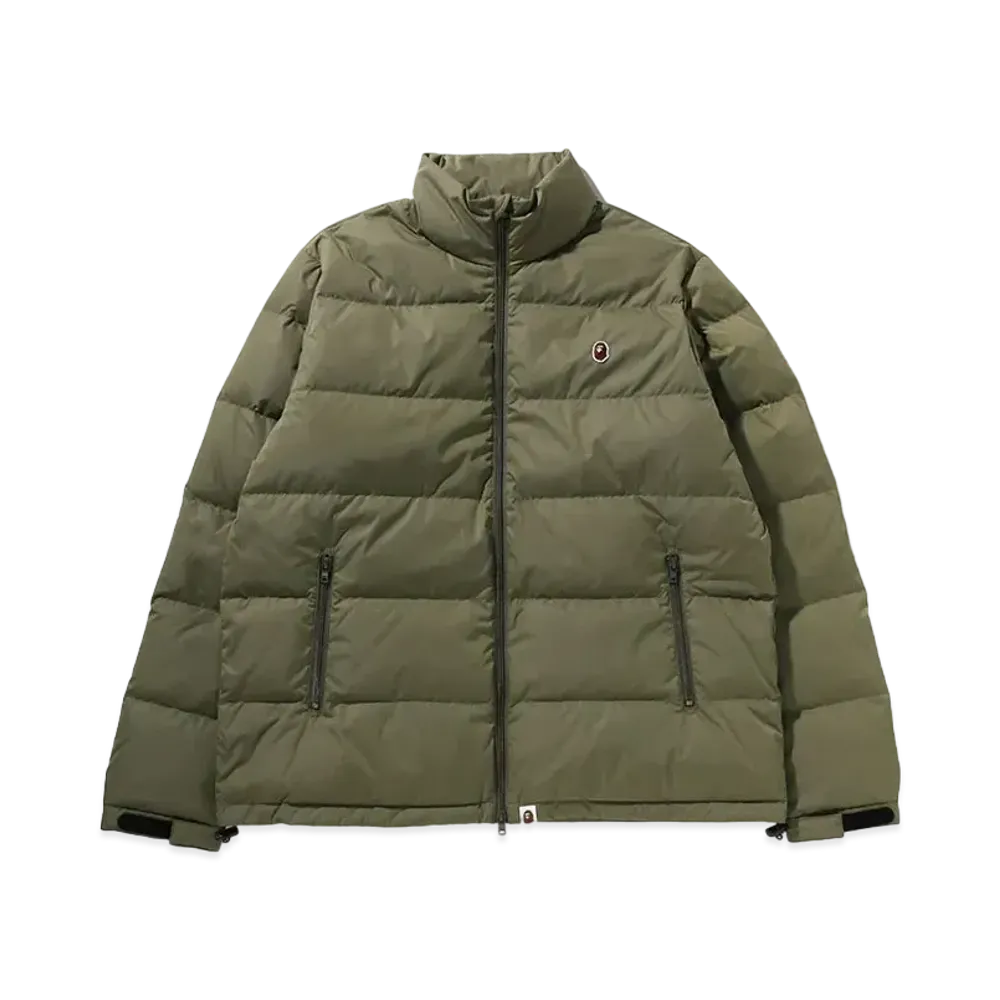 A BATHING APE Online One Point Down Jacket "Olivedrab"