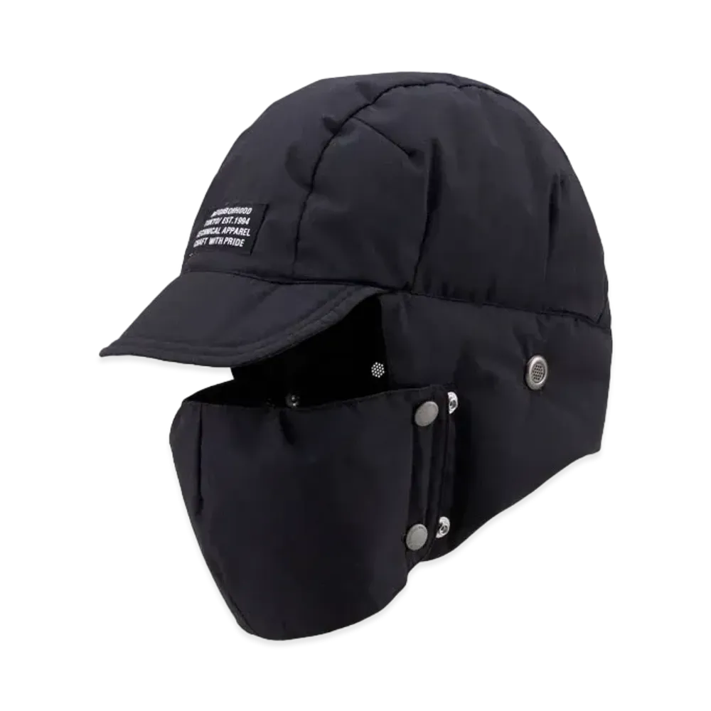 NEIGHBORHOOD NANGA . Takibi Down CAP . PE "Black"