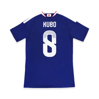 adidas Soccer Japan 2026 Home Replica Jersey #8 Takefusa Kubo "Japan Blue/Ash Blue"