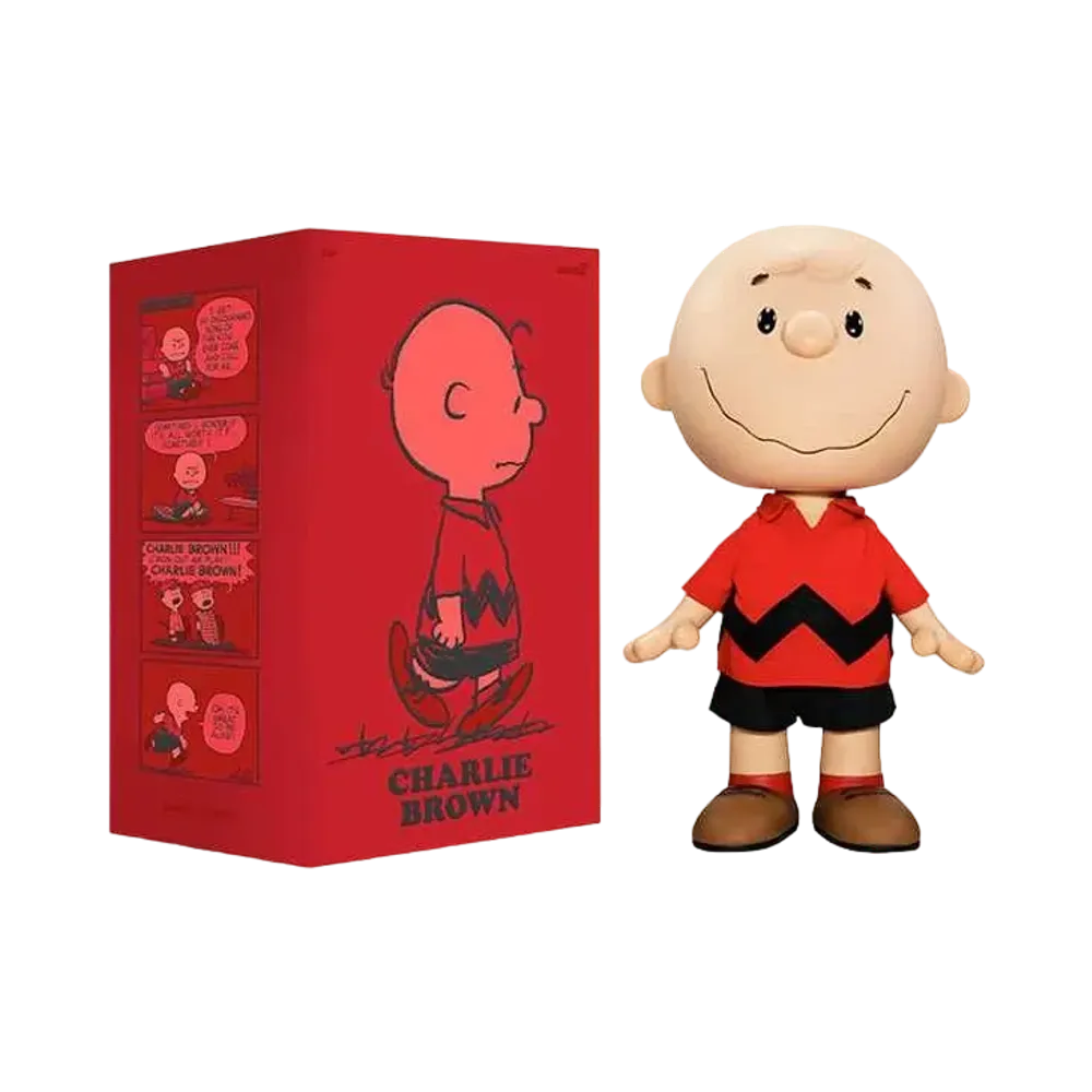 Super7 Peanuts Supersize Charlie Brown(Red Shirt)"Multicolor"