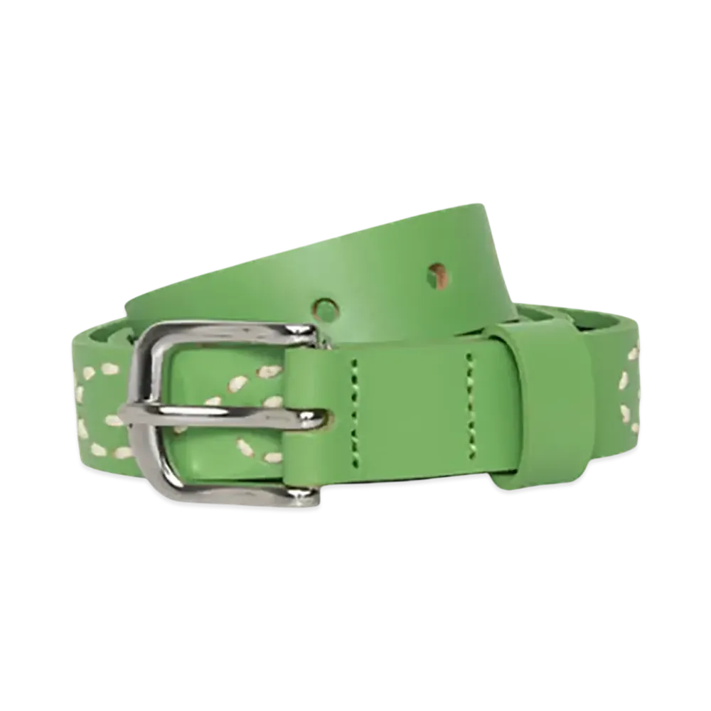 Stussy Embroidered S Belt "Jade"