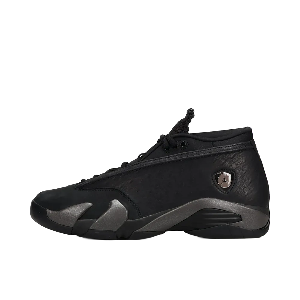 Nike Air Jordan 14 Low "Black Ostrich"