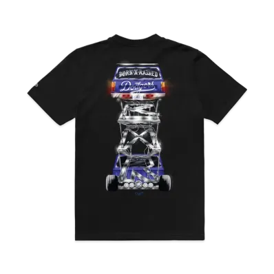 BORN X RAISED x NEW ERA x Dodgers Troka Tee "Black"