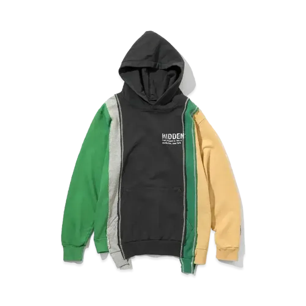 Needles x HIDDEN 5 Cuts Hoody - Hidden "Assort Black"