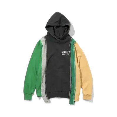 Needles x HIDDEN 5 Cuts Hoody - Hidden "Assort Black"