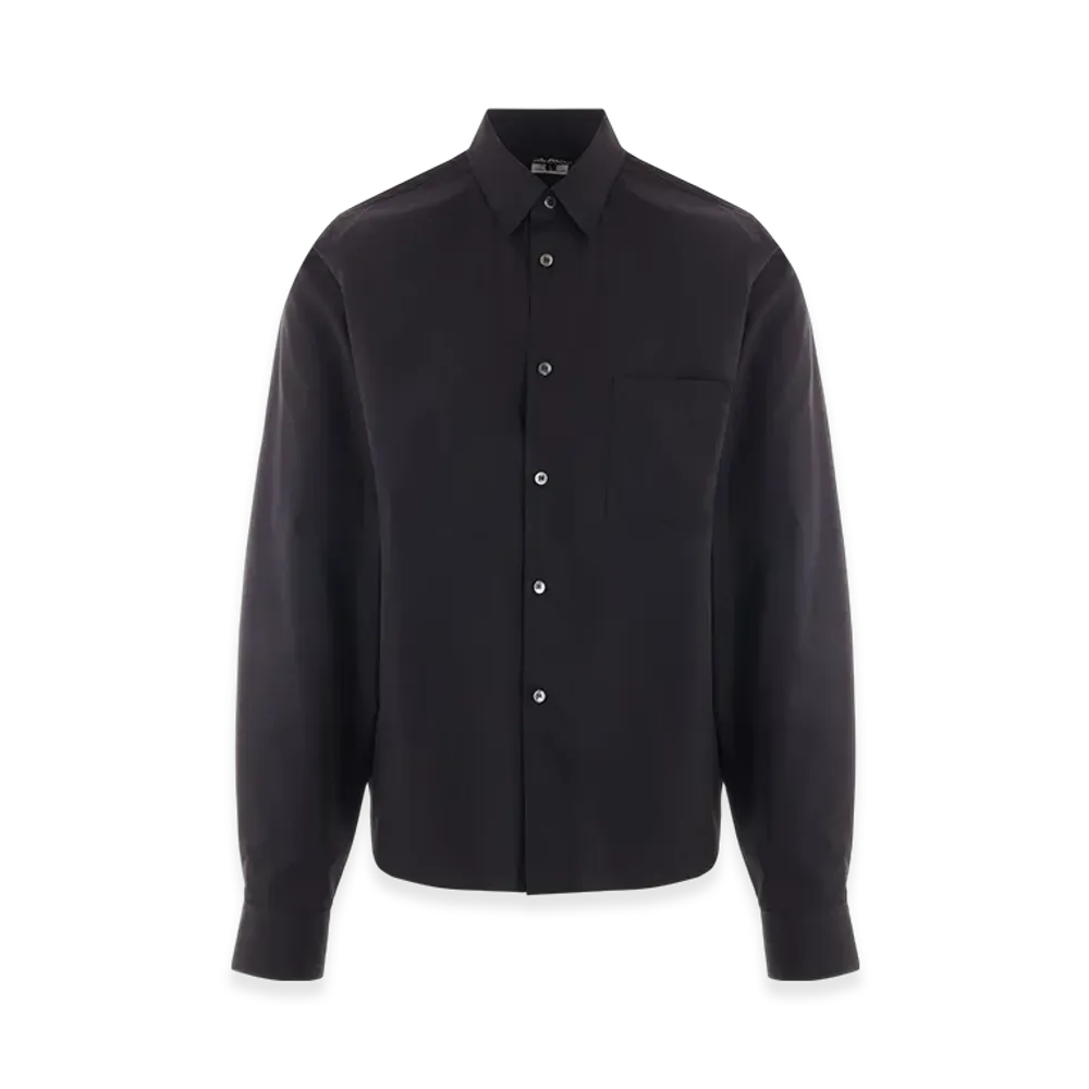 BLACK COMME des GARCONS Long Sleeve Shirt "Gray"