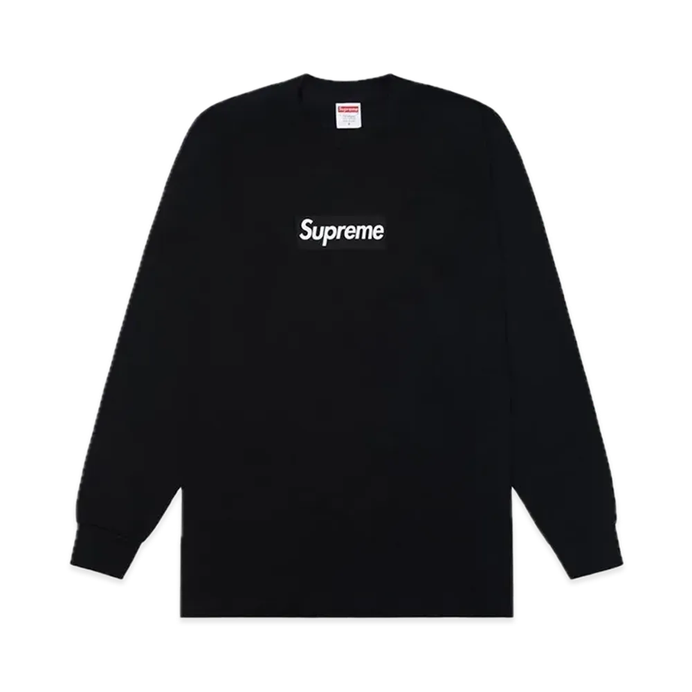 Supreme Box Logo L/S Tee "Black"