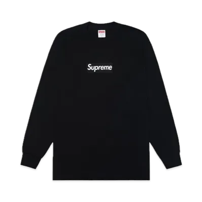 Supreme Box Logo L/S Tee "Black"