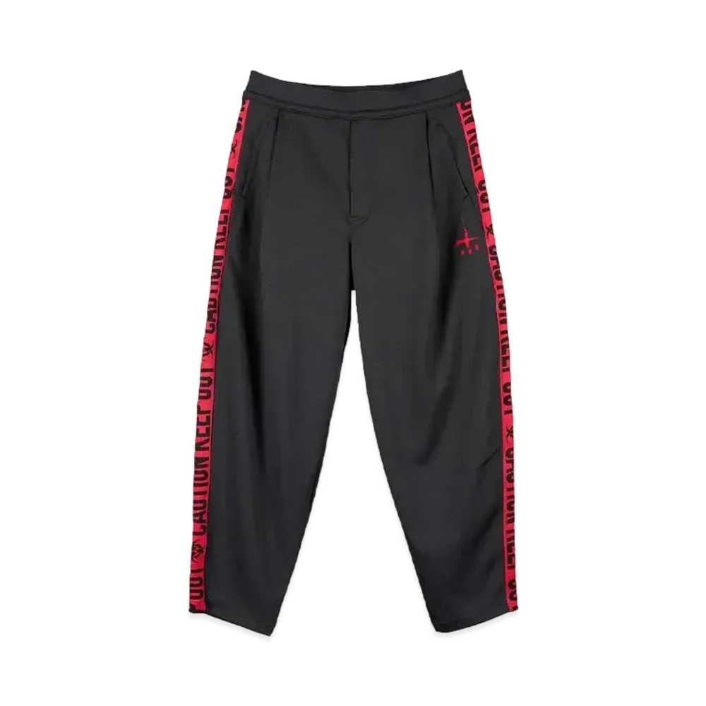 CVTVLIST x beauty:beast KEEP OUT TRACK PANTS CTLS ver. "BLACK"