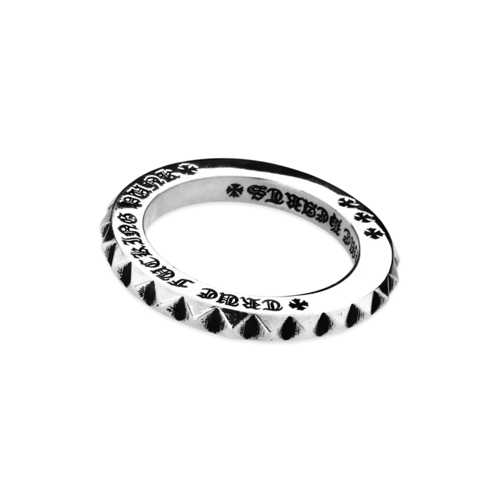 Chrome Hearts True Fucking Punk Ring / Big Punk "Silver"