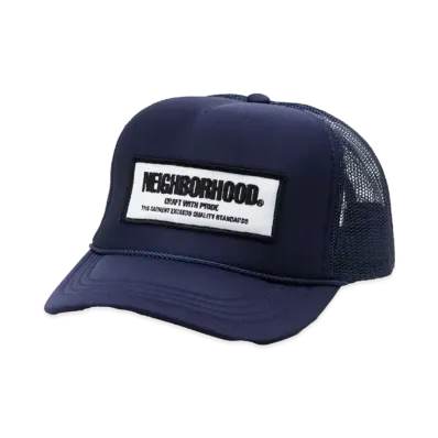 NEIGHBORHOOD OT . Mesh Cap "Navy"