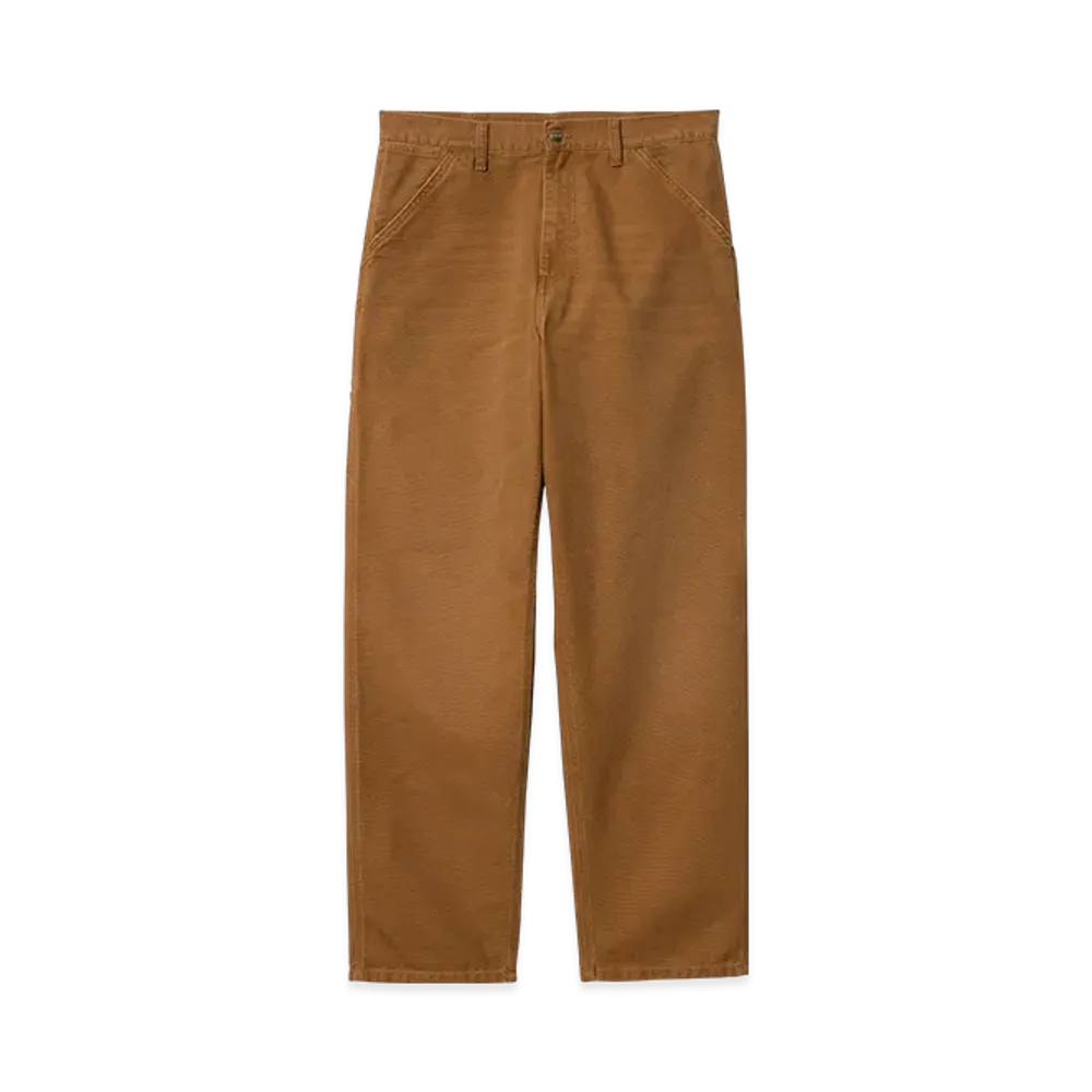 Carhartt WIP Single Knee Pant "Deep H Brown(Aged Canvas)"