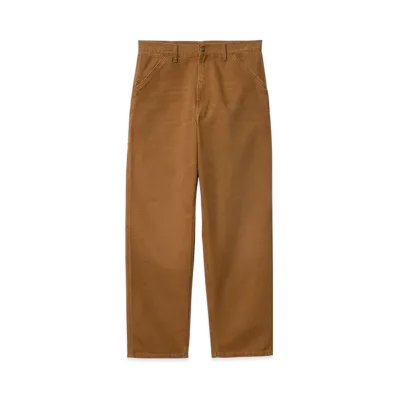 Carhartt WIP Single Knee Pant "Deep H Brown(Aged Canvas)"