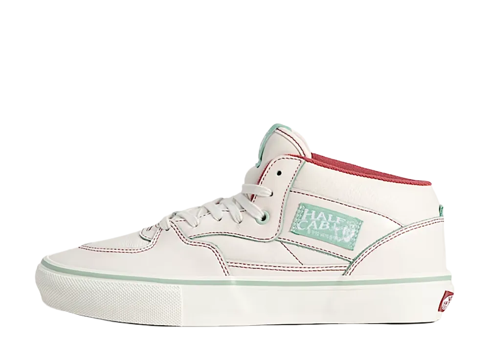 Crenshaw Skate Club × Vans Skate Half Cab "Marshmallow White/Green"