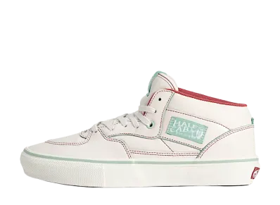 Crenshaw Skate Club × Vans Skate Half Cab "Marshmallow White/Green"