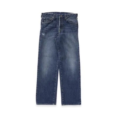 visvim Social Sculpture 01 Narrow DMGD-46 "Indigo"