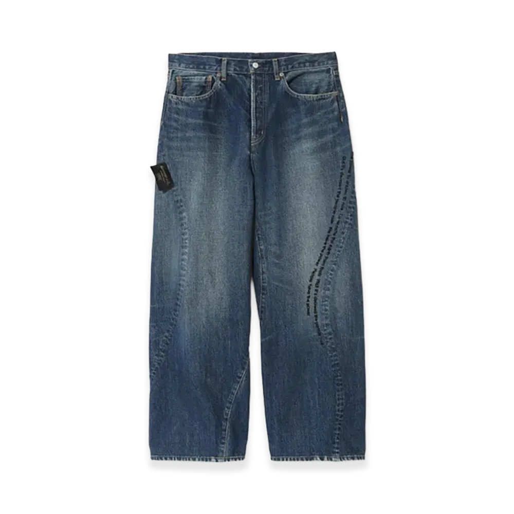 UNDERCOVER Denim Wide Pants "Indigo"
