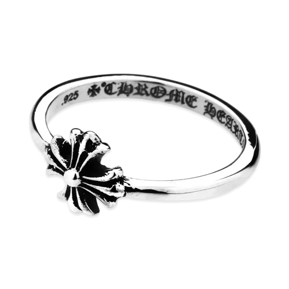N*I様 ダブルフローラルクロスリング 925 クロムハーツ ダブル フローラル クロス リング 