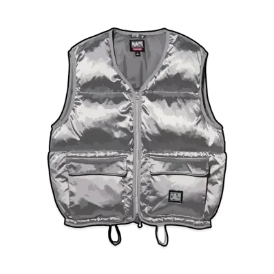 Supreme x Marithe + Francois Girbaud Down Puffer Vest "Silver"