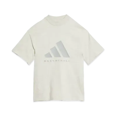 adidas Basketball 001 TEE "Cream White Melange"