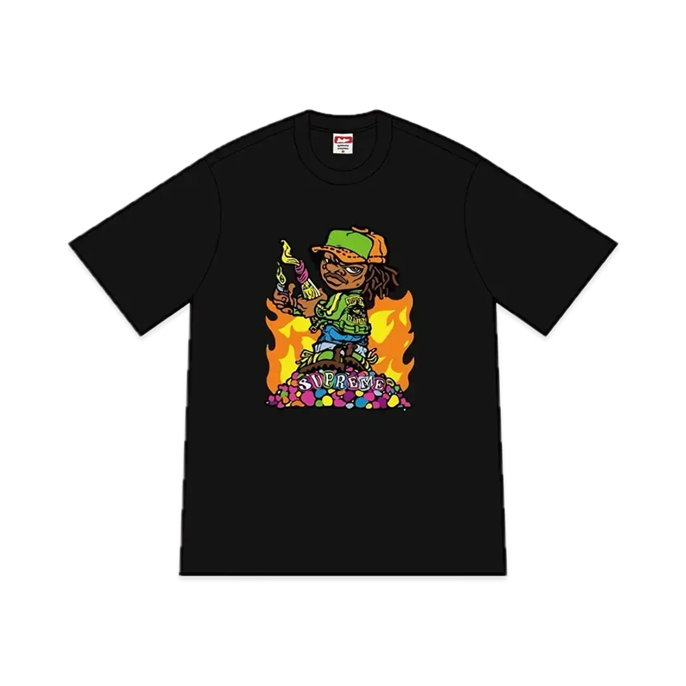 Supreme Molotov Kid Tee "Black"
