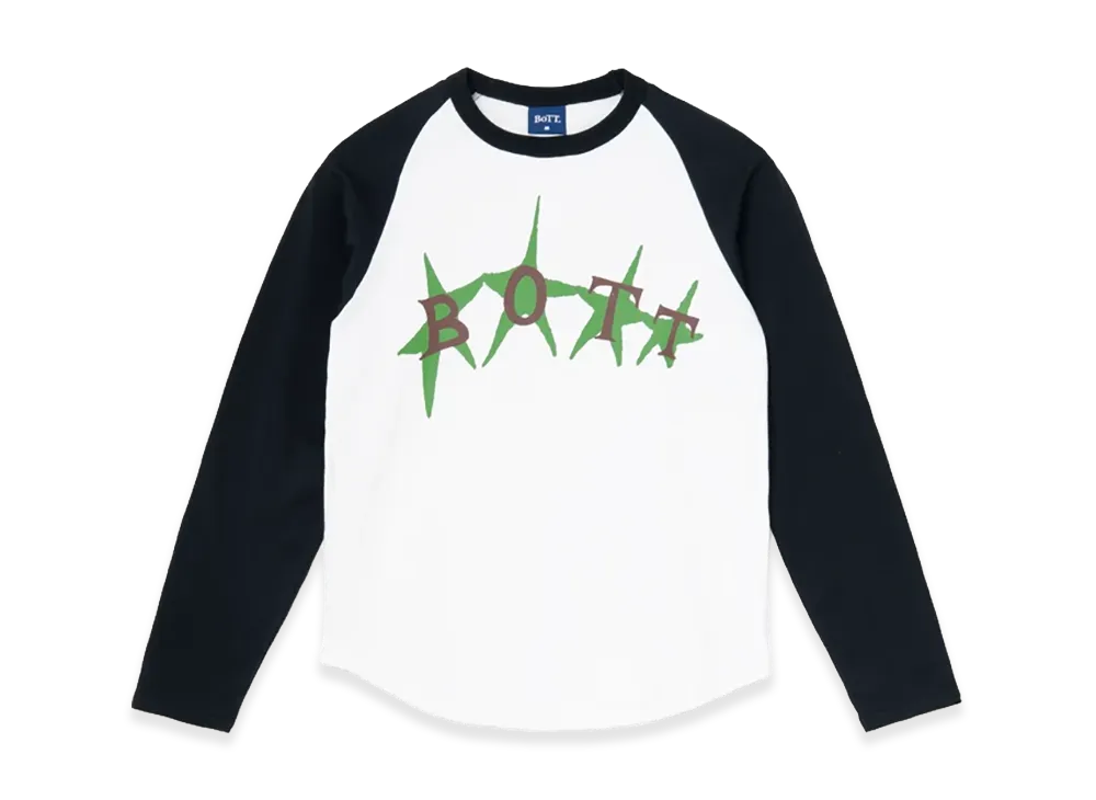 BoTT Stars Raglan L/S Tee "White"