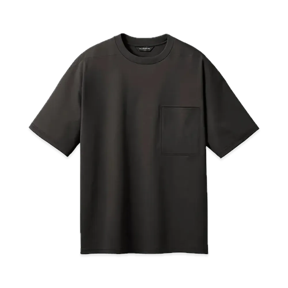 DESCENTE ALLTERRAIN Seamless Half Sleeve T-Shirt "Dark Gray"