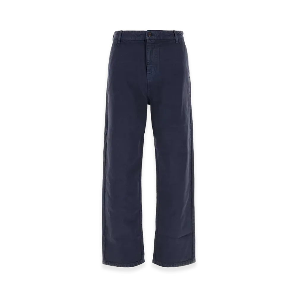 MIU MIU Women's Gabardine Pant "Navy Blue"