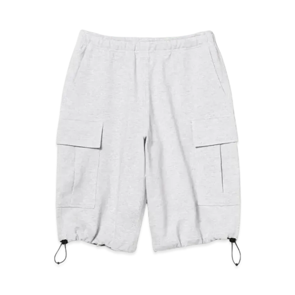 BEAMS Sweat Cargo Shorts "AshGray"