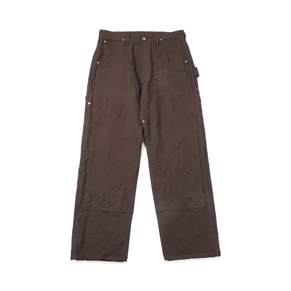COMOLI Cotton Duck Painter Pants "Brown"