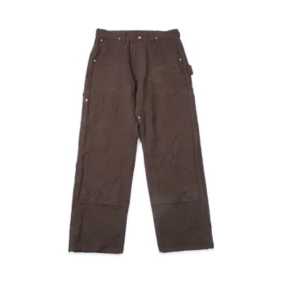 COMOLI Cotton Duck Painter Pants "Brown"