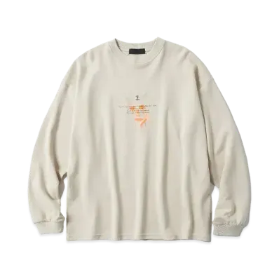 hyakki KIJIN Long Sleeve "AKUTAGAWA" "Beige"