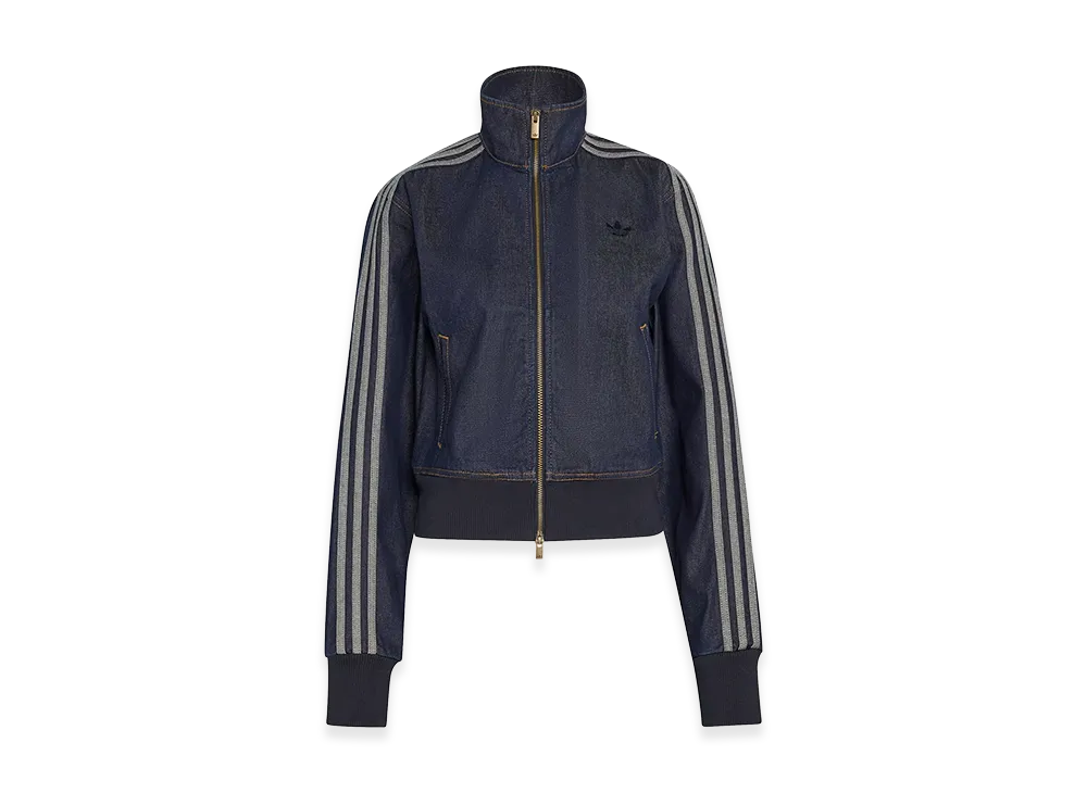 adidas Women's Firebird Denim Track Top (Jacket) "Indigo Denim"