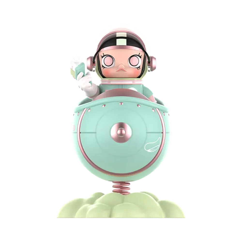 POP MART "MEGA COLLECTIONS" MEGA SPACE MOLLY 100% Blooming Series-Lotus Flower (Vietnam)