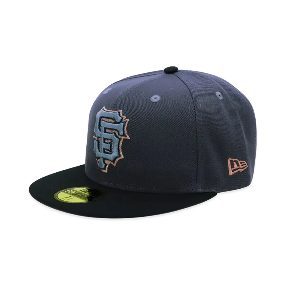 NEW ERA x THE CAP 59Fifty Jupiter San Francisco Giants "Graphite/Black"
