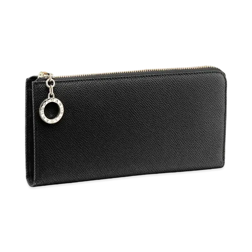 BVLGARI BVLGARI Zip Wallet "Black"