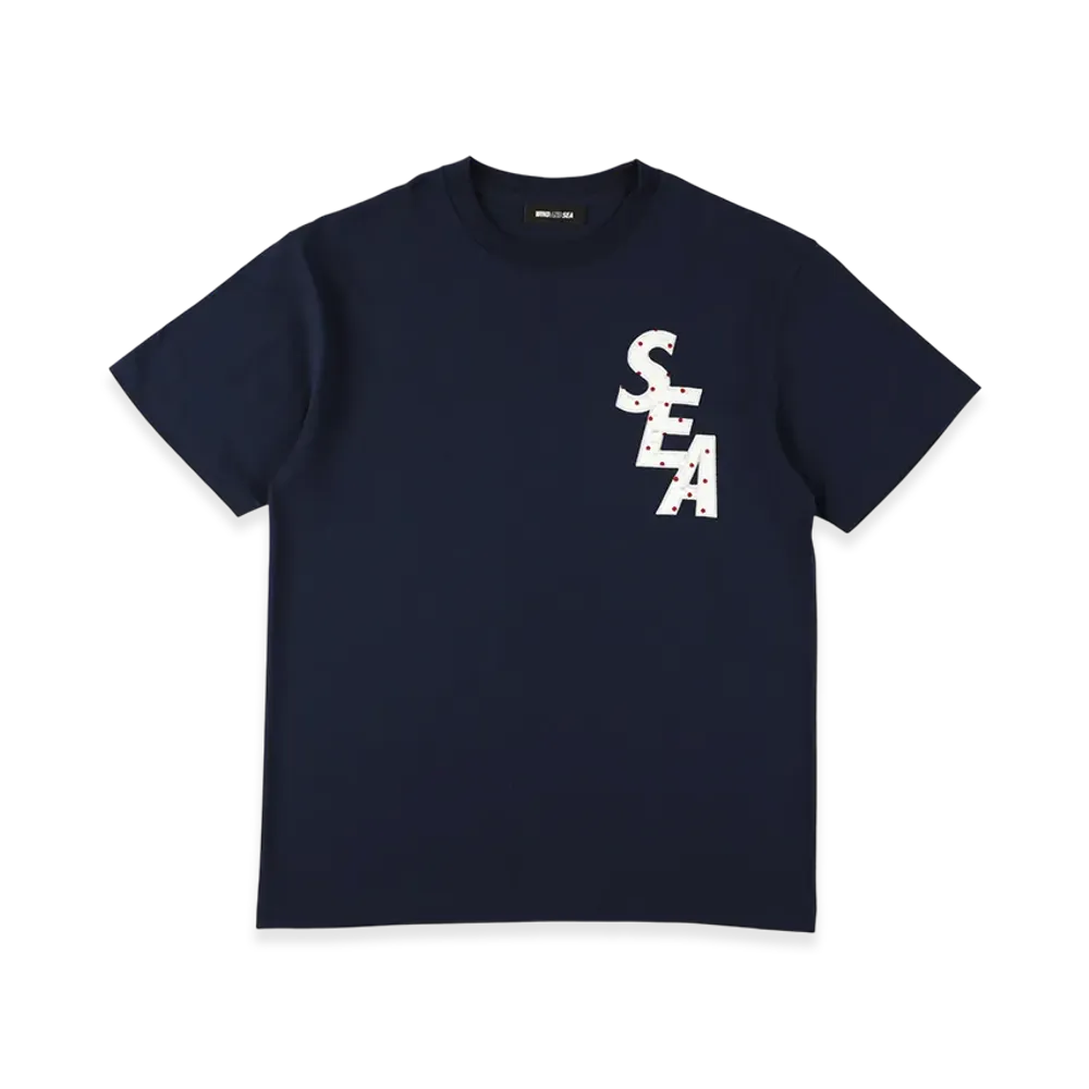WIND AND SEA Dot Sea S/S Tee "Navy"