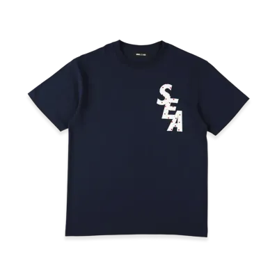 WIND AND SEA Dot Sea S/S Tee "Navy"