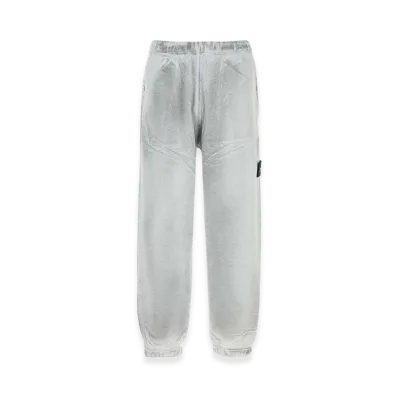 Stone Island Cotton Joggers "Gray/Light Blue"