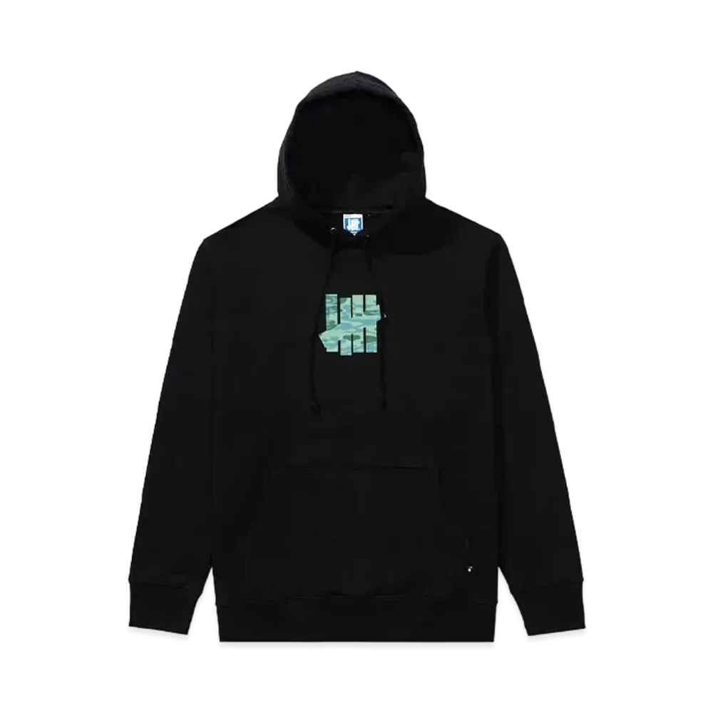 UNDEFEATED CAMO ICON HOODIE - 70014 "Black"