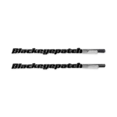 BlackEyePatch Tactical Logo Hairpins "Black"