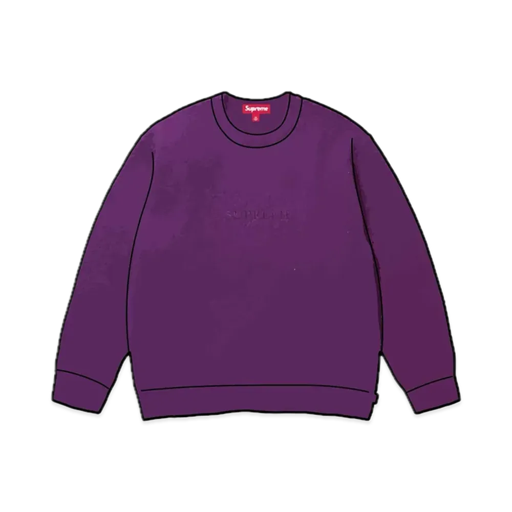 Supreme Pilled Sweater "Purple"