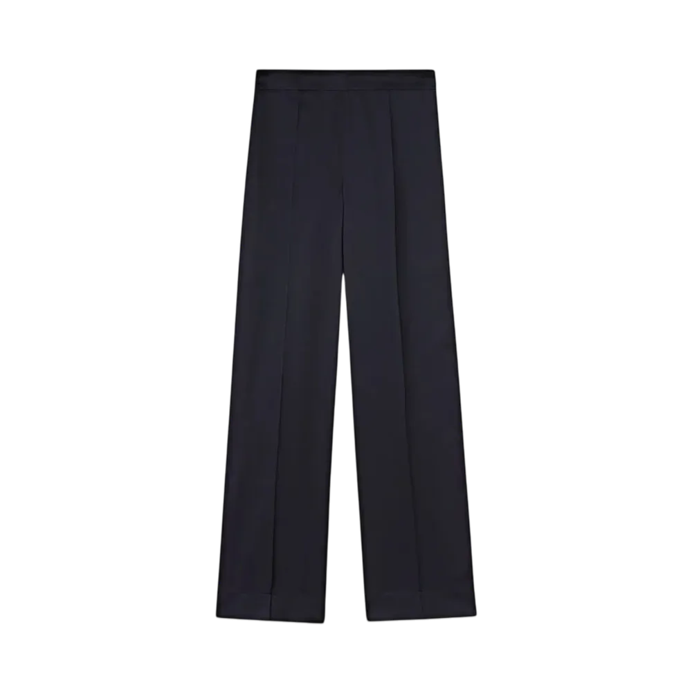 Jil Sander Women's Fluid Viscose Trousers "Navy"