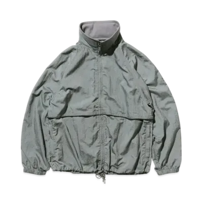 BEAMS MIL Athletic Jacket Nylon Ripstop "Gray"