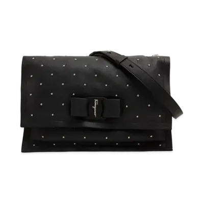 Salvatore Ferragamo Viva Bow Bag (S) "Black"